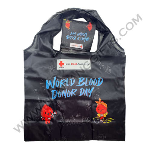 Blind box_foldable bag_singapore red cross_corporate gifts