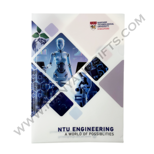 L-shaped folders_NTU engineering_nanyanggifts