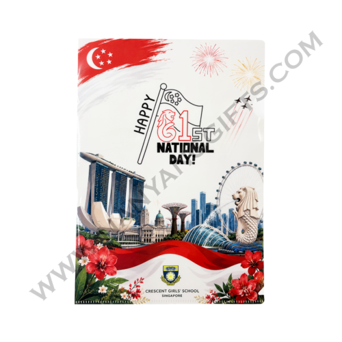 L-shaped folders_crescent girl's school_nanyanggifts