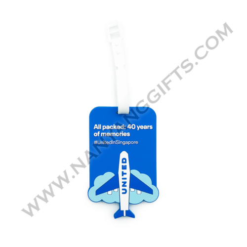 custom luggage tag_united airlines_nanyanggifts