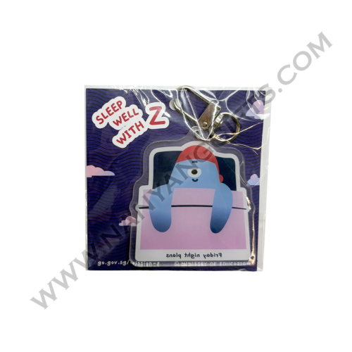acrylic keychain_Ministry of Education Sports and Recreation Club_corporate gifts_nanyanggifts
