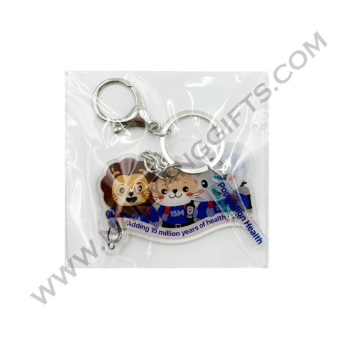 acrylic keychain_NHG Health_nanyanggifts