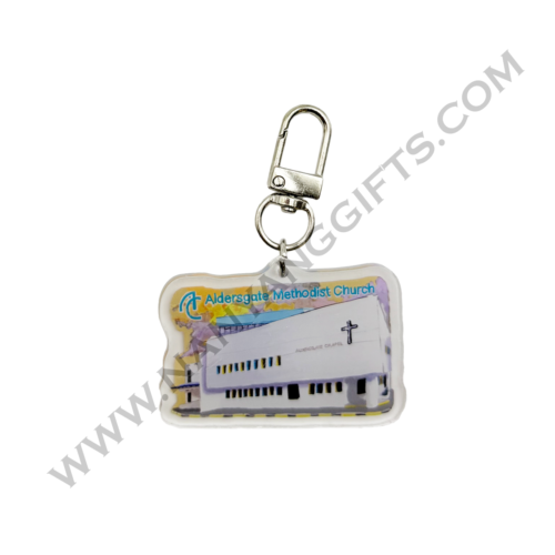 acrylic keychain_aldersgate methodist church_corporate gifts_nanyanggifts