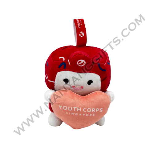 keychain plush toy_youth corp_nanyanggifts