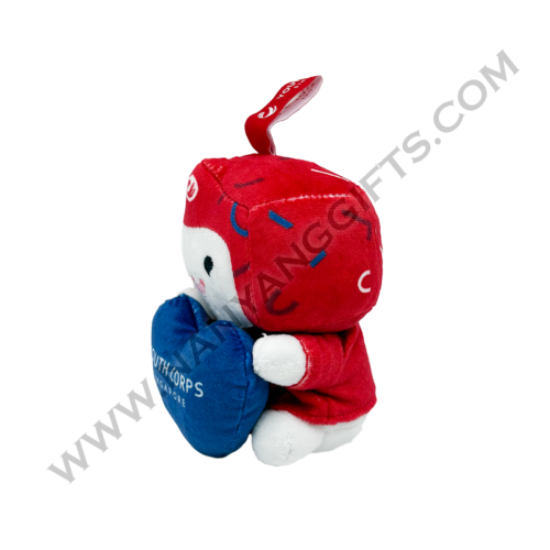 keychain plush toy_youth corp_nanyanggifts