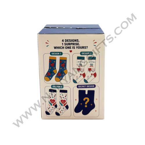 socks with blind box_woodlands hospital_nanyanggifts