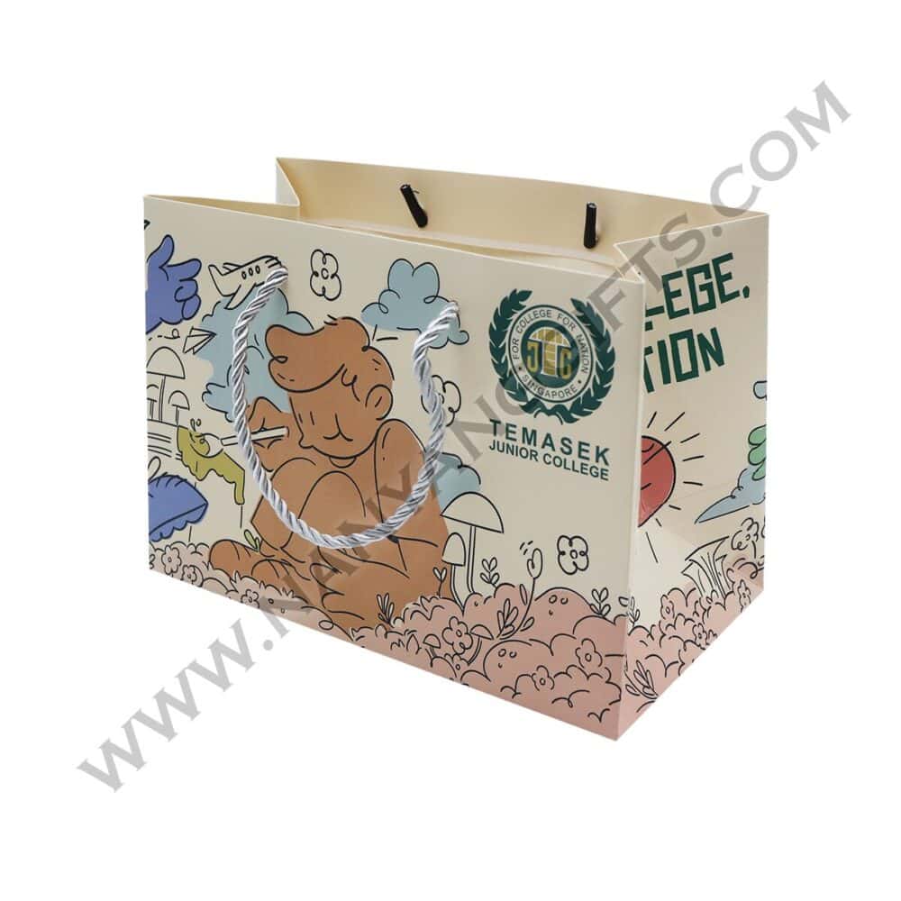 Custom Paper Bags Printed With Logo Bulk Orders Custom paper bags printed with logo bulk orders