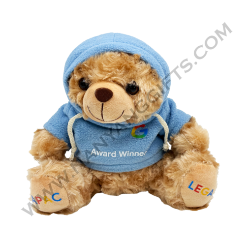 custom bear plush_google singapore_nanyanggifts