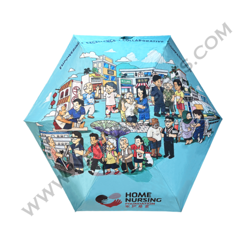 Mini umbrella_home nursing foundation_nanyanggifts