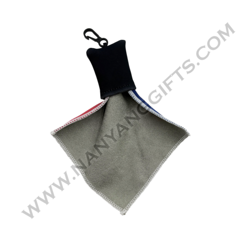 Microfiber screen cleaning cloth with keychain pouch_GIC_corporate gifts_nanyanggifts