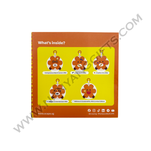 blindbox plush keychain_SCAPE_nanyanggifts