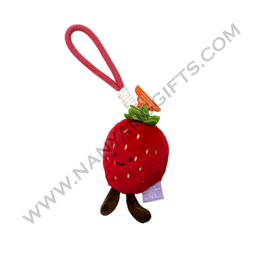 plushies fruit keychain_strawberry_cloudera_nanyanggifts