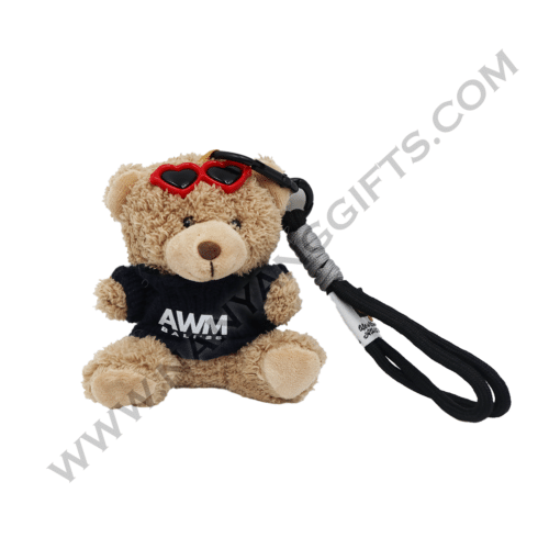 keychain sunglass plush toy_PwC SG_corporate gifts_nanyanggifts