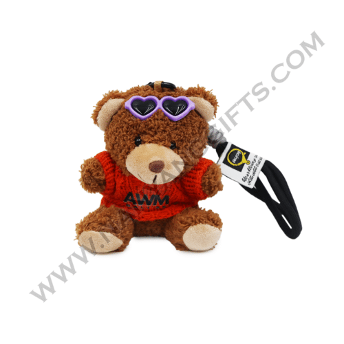keychain sunglass plush toy_PwC SG_corporate gifts_nanyanggifts