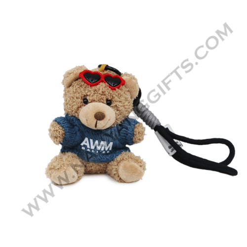 keychain sunglass plush toy_PwC SG_corporate gifts_nanyanggifts