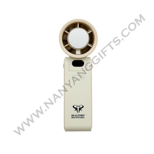 Digital Display Ice Cool Folding Handheld Fan_realtors roundtable_corporate gifts