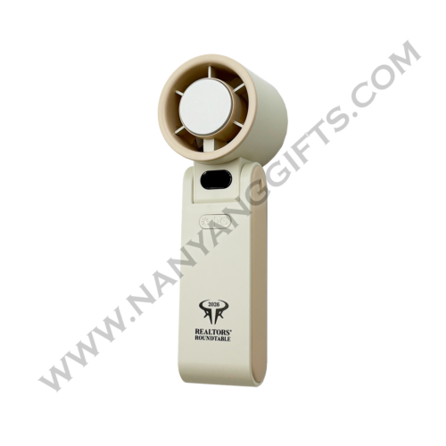 Digital Display Ice Cool Folding Handheld Fan_realtors roundtable_corporate gifts
