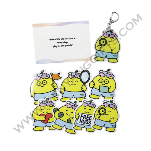 Blind box with acrylic keychain_NHG_corporate gifts