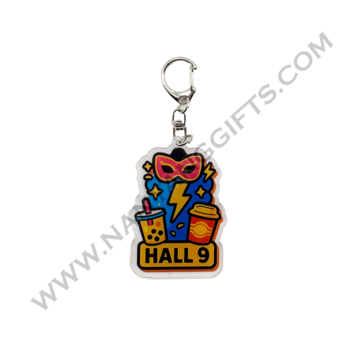 acrylic keychain with blind box_NTU_corporate gifts_nanyanggifts