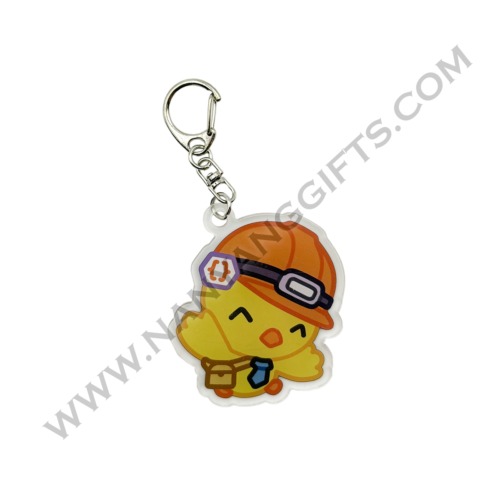 acrylic keychain_Government Technology Agency_corporate gifts