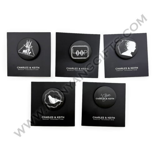 Badge Pin_Charles & Keith_corporate gifts_nanyanggifts