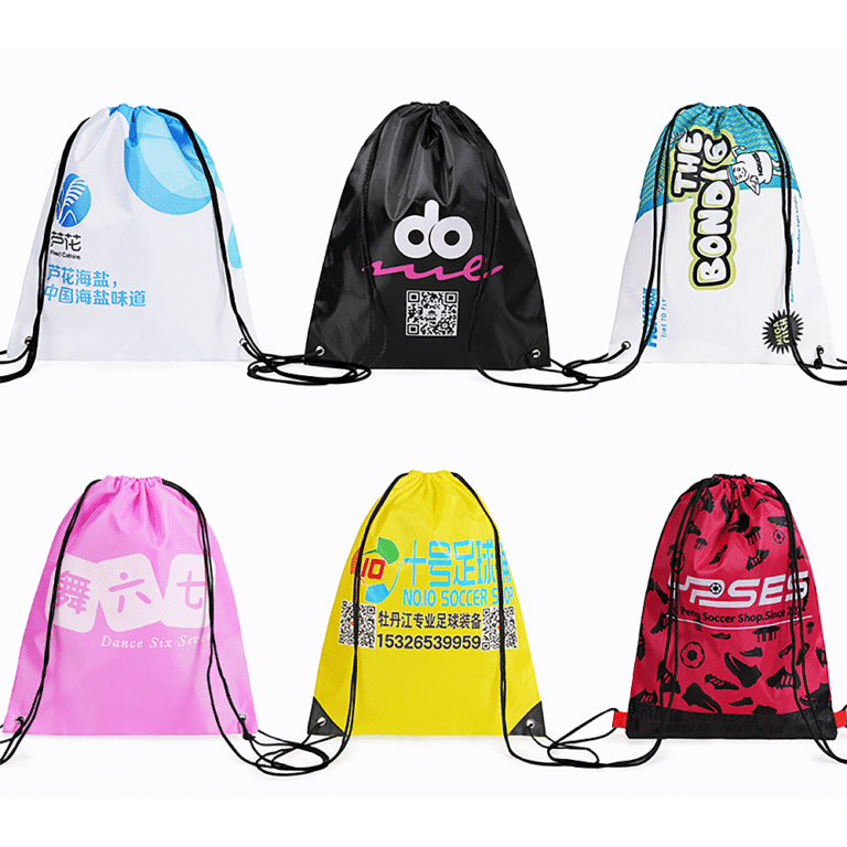 Customised Polyester Drawstring Bag | Corporate Gifts