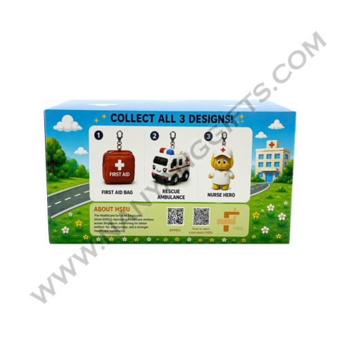 Customise 2 in 1 Plushie Nylon Tote Bag with blind box_HSEU_nanyanggifts
