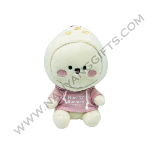 Customise 2 in 1 Plushie Nylon Tote Bag with blind box_The face shop_nanyanggifts