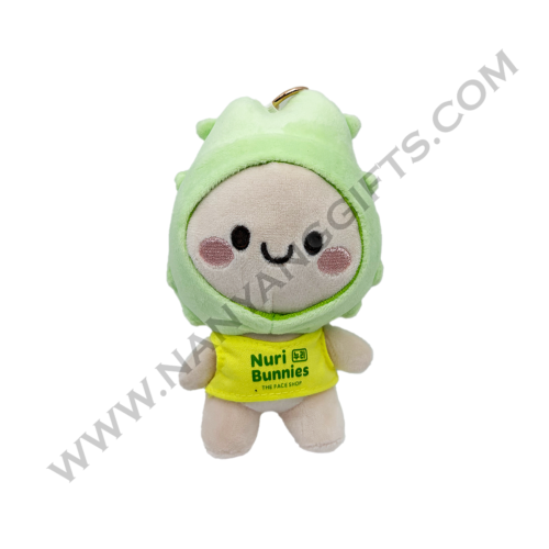 Customise 2 in 1 Plushie Nylon Tote Bag with blind box_The face shop_nanyanggifts