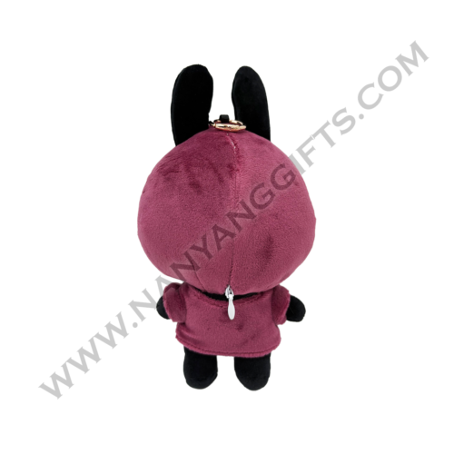 Customise 2 in 1 Plushie Nylon Tote Bag with blind box_The face shop_nanyanggifts
