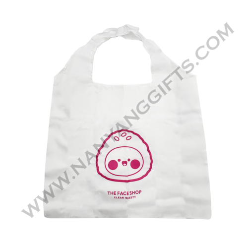 Customise 2 in 1 Plushie Nylon Tote Bag with blind box_The face shop_nanyanggifts