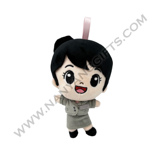 Customise 2 in 1 Plushie Nylon Tote Bag with blind box_national university hospital_nanyanggifts