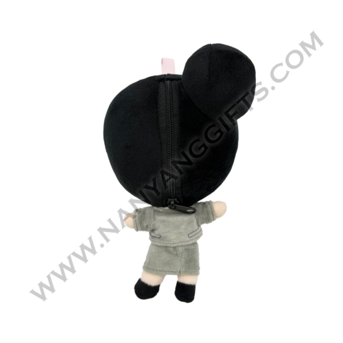 Customise 2 in 1 Plushie Nylon Tote Bag with blind box_national university hospital_nanyanggifts