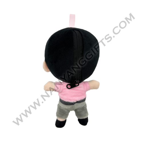 Customise 2 in 1 Plushie Nylon Tote Bag with blind box_national university hospital_nanyanggifts