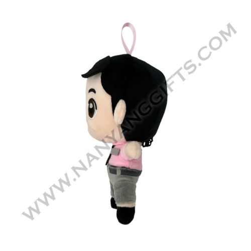 Customise 2 in 1 Plushie Nylon Tote Bag with blind box_national university hospital_nanyanggifts