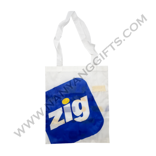Customise 2 in 1 Plushie Nylon Tote Bag_ComfortDelGro_corporate gifts_nanyanggifts
