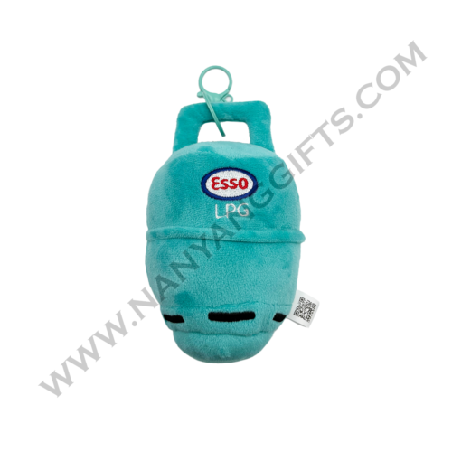 Customise 2 in 1 Plushie Nylon Tote Bag_Esso_corporate gifts