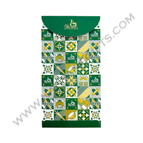 Green packets_Hjh Maimunah Restaurant_corporate gifts