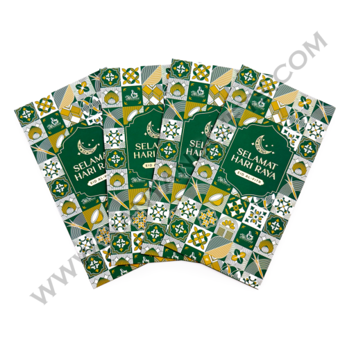 Green packets_Hjh Maimunah Restaurant_corporate gifts