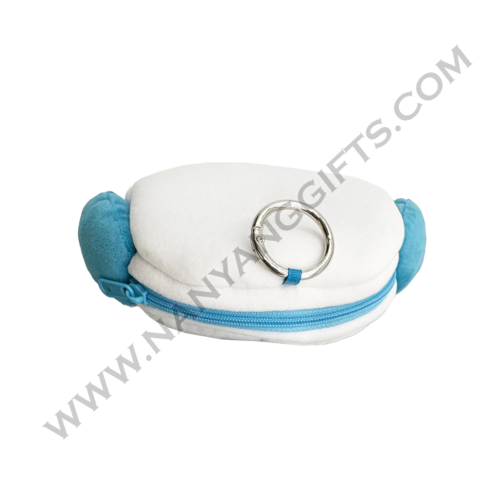 Keychain with earphone Pouch_SCOR Reinsurance Asia-Pacific_nanyanggifts