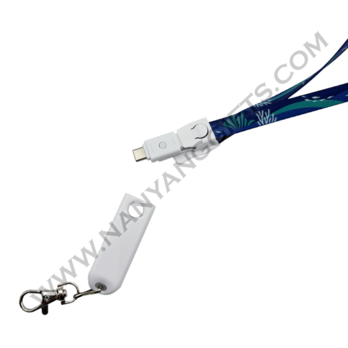 charging cable lanyard_resort world sentosa_nanyanggifts