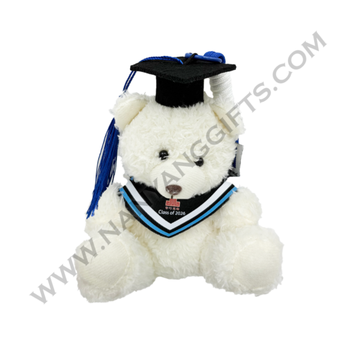 graduation bear keychain_blind box_manjusri secondary school_nanyanggifts
